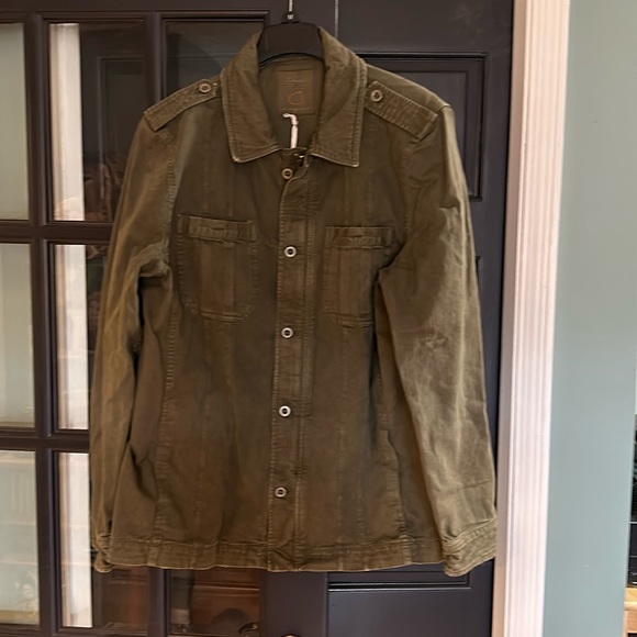 NWT Fossil Men’s XL Olive Green Jacket - Picture 1 of 5